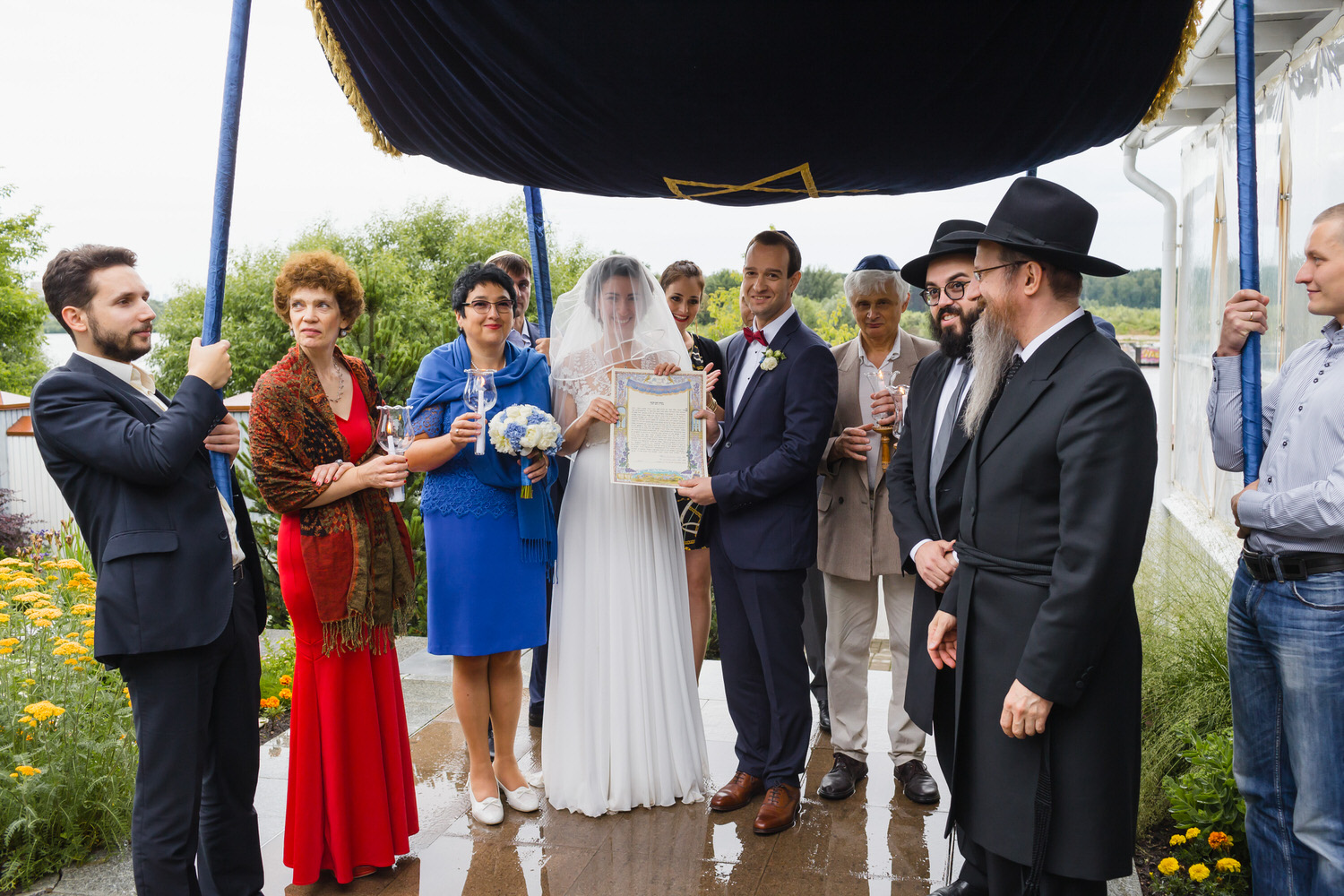 Еврейская свадьба хупа эконом-вариант до миллиона рублей
