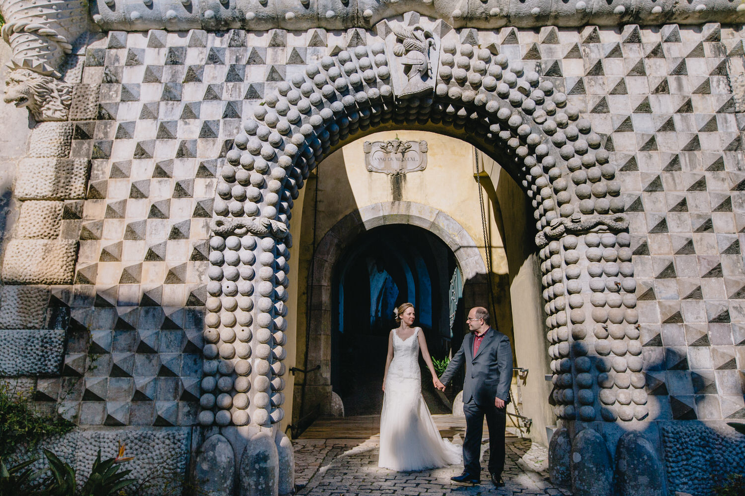 Свадьба в Португалии, во дворце Тиволи, Синтра