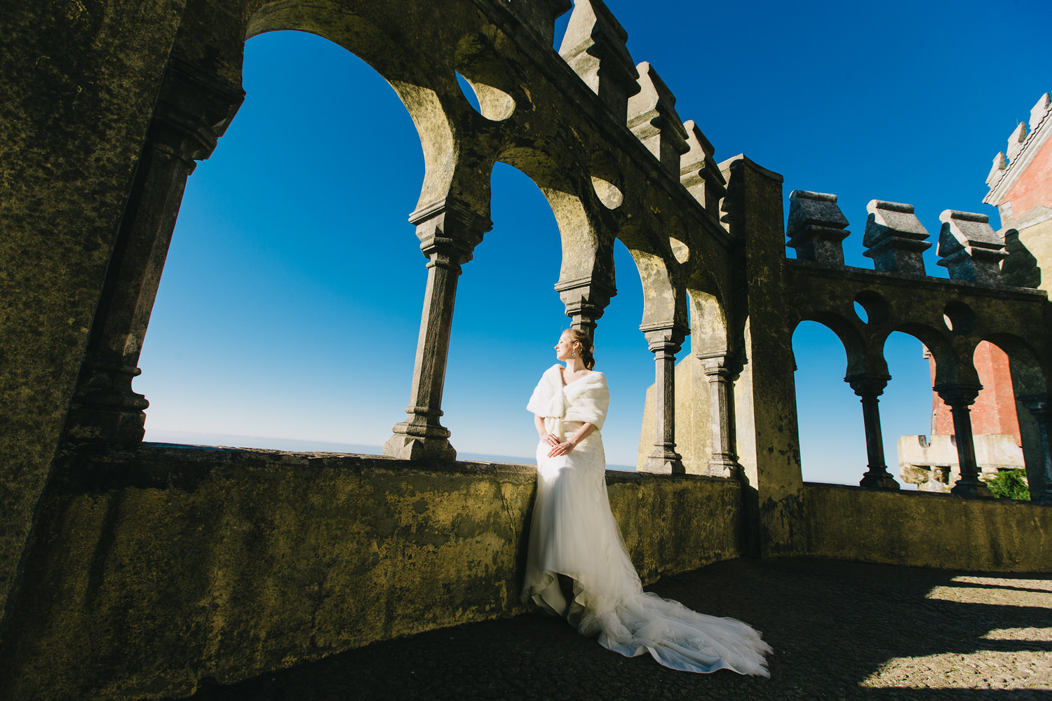 Свадьба в Португалии, во дворце Тиволи, Синтра